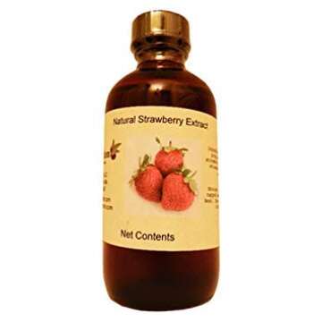 Strawberry Flavoring Extract for Ice Cream and Beverages