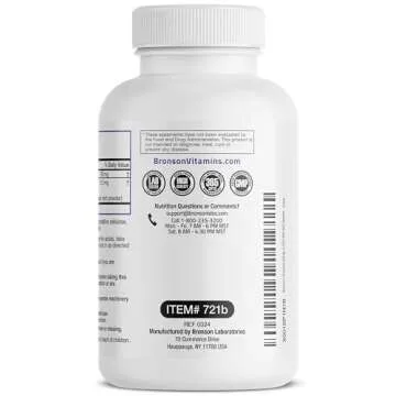 Bronson L-Theanine Stress Management Supplement 360 Capsules