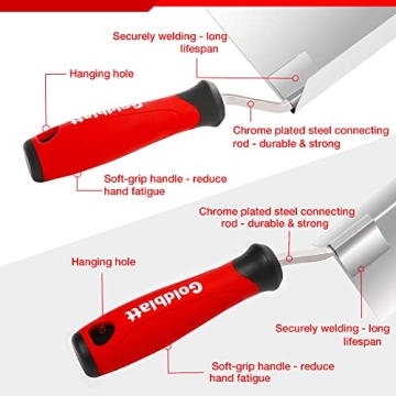 Goldblatt 2 Piece Drywall Corner Tool Set for Perfect Finishes