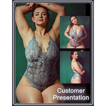 Avidlove Women Teddy Lingerie for Elegant Intimacy