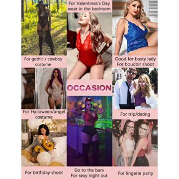 Avidlove Women Teddy Lingerie for Elegant Intimacy