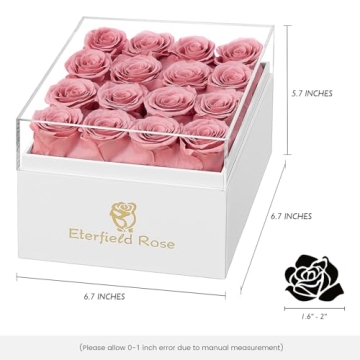 Eterfield Forever Flowers Preserved Roses Gift Box