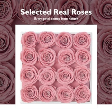 Eterfield Forever Flowers Preserved Roses Gift Box