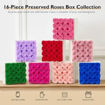 Eterfield Forever Flowers Preserved Roses Gift Box