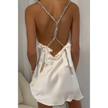 Stylish Faretumiya Mini Dress for Summer Parties