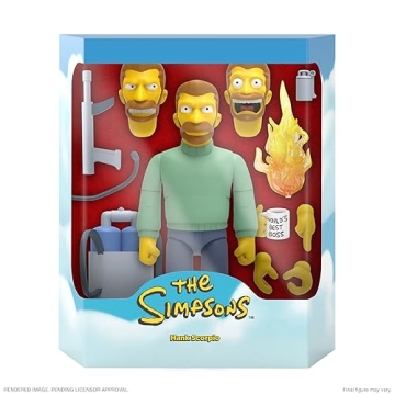Super7 Hank Scorpio Action Figure - Simpsons Collectible