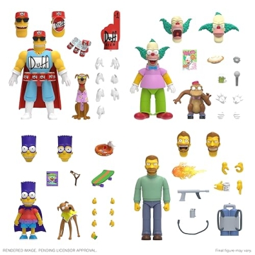 Super7 Hank Scorpio Action Figure - Simpsons Collectible