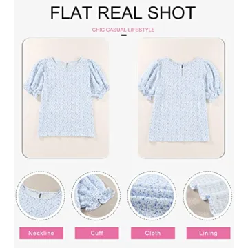 Versatile Dokotoo Floral Summer Blouse for Women