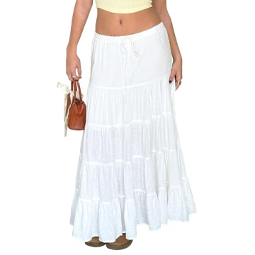 Stylish Tsher Women's Casual Maxi Skirt for All Occasions