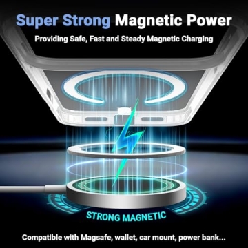 Temdan iPhone 17 Pro Max Case - MagSafe Compatible & Clear