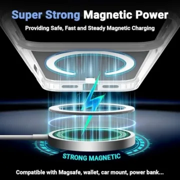 Temdan iPhone 17 Pro Max Case - MagSafe Compatible & Clear