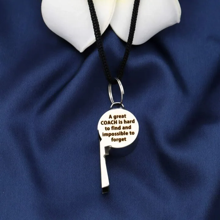 Volleyball Coach Whistle with Lanyard - Gift Idea