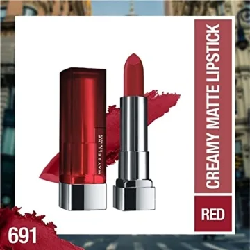Maybelline Color Sensational Matte Lipstick for Bright Smiles
