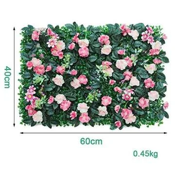 TRIEtree Artificial Flower Wall - Lasting Floral Decor