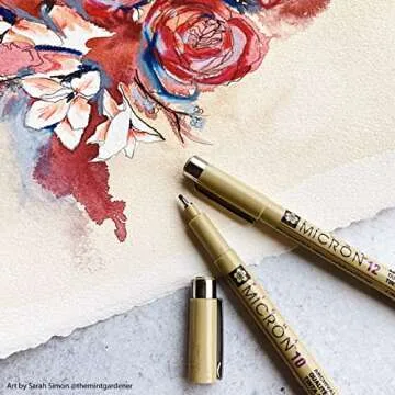 Sakura Pigma Micron 0.25mm Black Ink Pen for Artists
