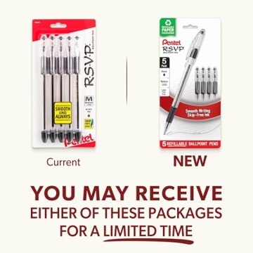 Pentel RSVP Pen for Smooth Writing Experience