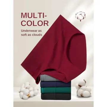 Vevmon Cotton High-Waisted Underwear for Women 5 Pack