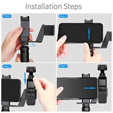 Camera Mount Kit for DJI Osmo Pocket 2 & 1 - USKEYVISION