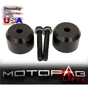 MotoFab Lifts 2 Inch Front Leveling Lift Kit for Ford F250 F350 2005-2025 Super Duty 4WD USA