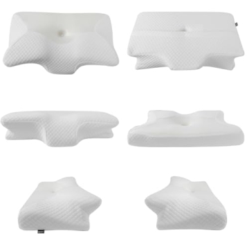 HOMCA Memory Foam Cervical Pillow for Neck Pain Relief