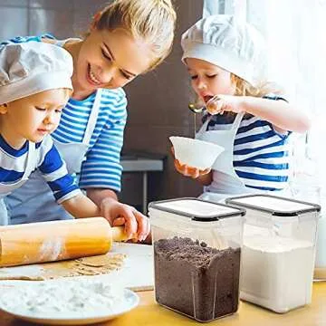 Wildone Airtight Food Storage Containers for Kitchen Organization