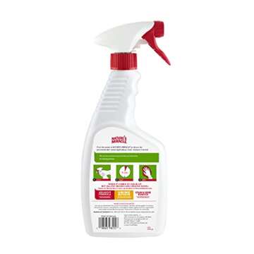 Nature's Miracle Hard Floor Cleaner, Dual-Action Stain & Odor Remover, Protects Natural Floor Finish...