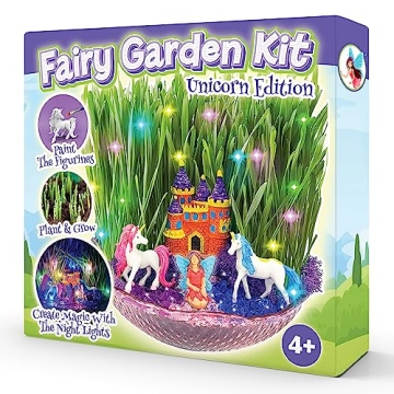 Bloonsy Unicorn Fairy Garden Kit for Creative Kids