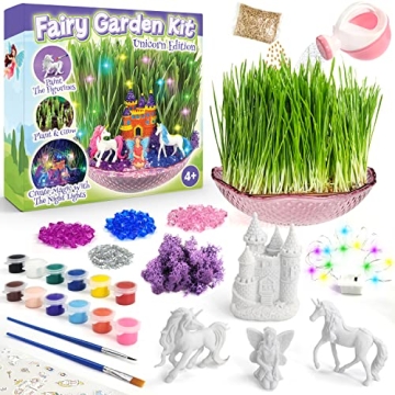 Bloonsy Unicorn Fairy Garden Kit for Creative Kids