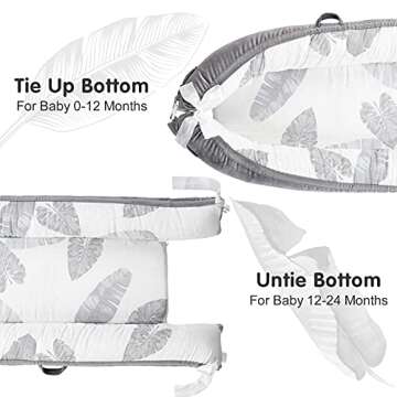 Comfortable Portable Baby Lounger Cover for Co Sleeping