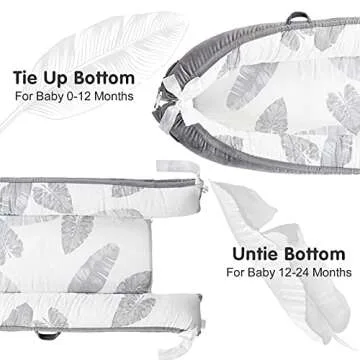 Comfortable Portable Baby Lounger Cover for Co Sleeping