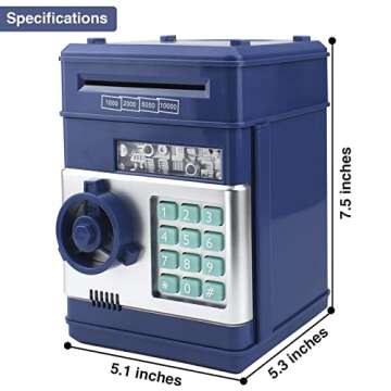 HUSAN Electronic Piggy Bank for Kids - Save Smart!