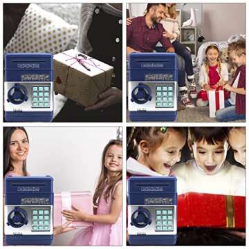 HUSAN Electronic Piggy Bank for Kids - Save Smart!