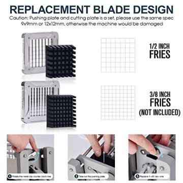 Sopito Professional Potato Cutter for Perfect Homemade Fries