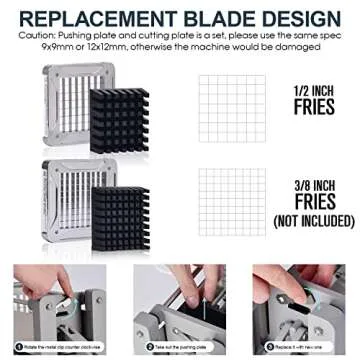 Sopito Professional Potato Cutter for Perfect Homemade Fries