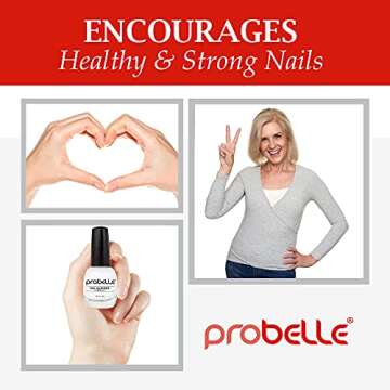 Probelle Nail Hardener: Strengthen & Restore Weak Nails