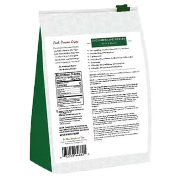 Mrs. Wages Pickling Lime, Easy-To-Make, Crispy Flavorful Pickles, Tasty Creations, Long-Lasting Resealable Bag, Variety of Uses, 1 lb Resealable Bag