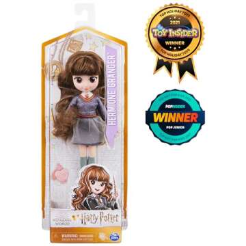 Wizarding World Harry Potter, 8-inch Hermione Granger Doll, Kids Toys for Ages 5 and up