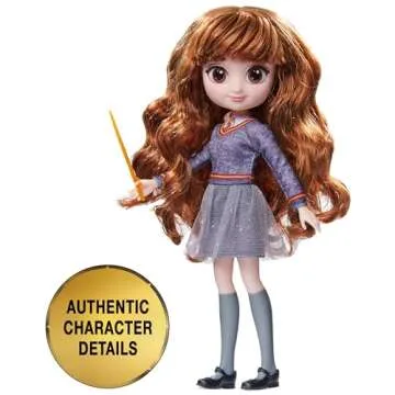 Wizarding World Harry Potter, 8-inch Hermione Granger Doll, Kids Toys for Ages 5 and up