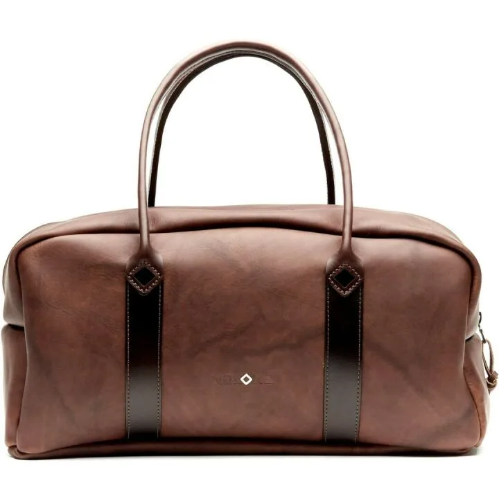 Handcrafted NOKONA Travel Duffle Bag - Walnut Crunch