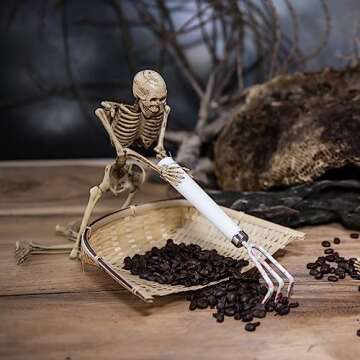 Halloween Skeleton Decorations - 5 Pack Posable Skeletons