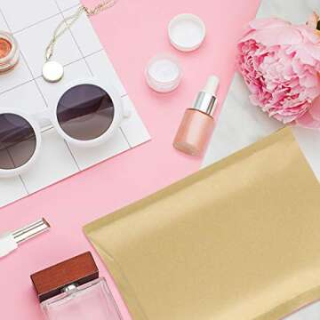 Durable UCGOU Natural Kraft Bubble Mailers - 50 Pack for Shipping