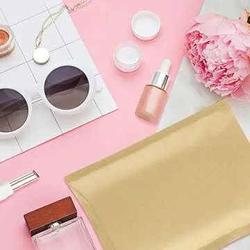 Durable UCGOU Natural Kraft Bubble Mailers - 50 Pack for Shipping