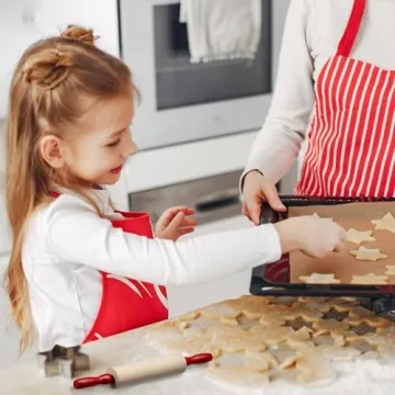 Mini Rolling Pin Set for Kids - Fun 7.5 Inch Wooden Rollers