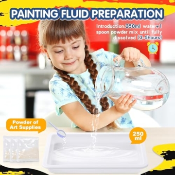 Water Marbling Paint Kit - Creative Fun for Kids