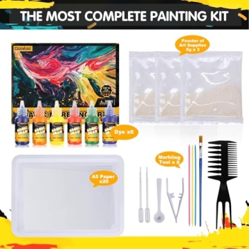 Water Marbling Paint Kit - Creative Fun for Kids