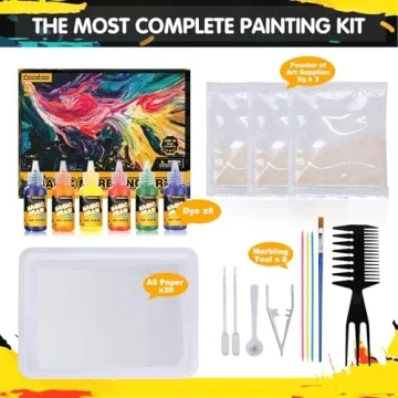 Water Marbling Paint Kit - Creative Fun for Kids