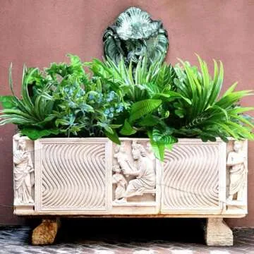 15PCS UV-Resistant Artificial Plants for Outdoor Decor