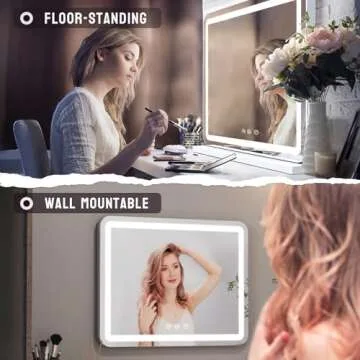 ZL ZELing Vanity Mirror with Smart Touch LED Lighting