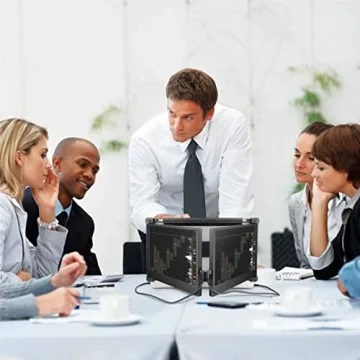 Teamgee Portable Monitor: 12” Full HD Dual-Screen Extender