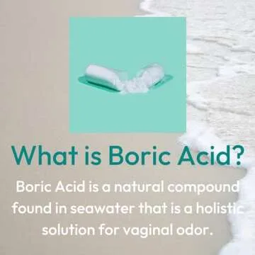 pH-D Boric Acid Suppositories for Vaginal Odor Relief